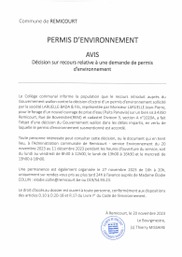 Décision recours